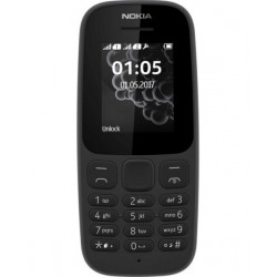 Nokia 105 (2019) SingleSIM Black (691482)
