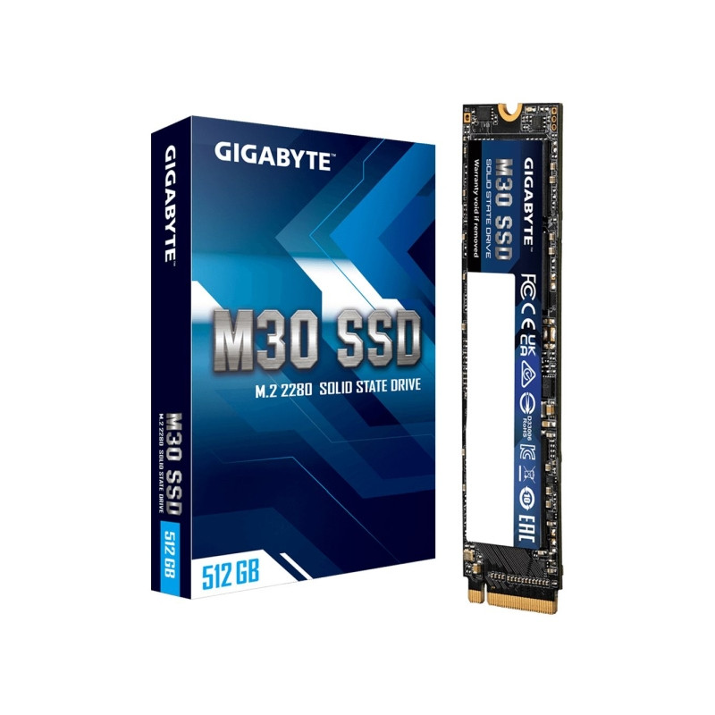 Gigabyte 512GB M.2 2280 NVMe M30 (GP-GM30512G-G)