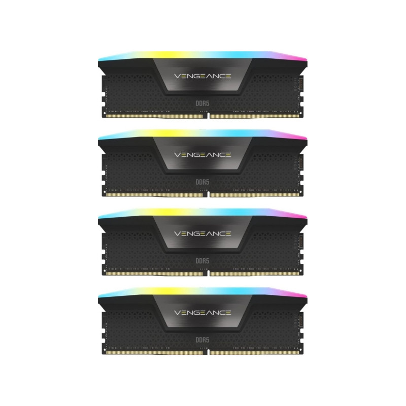 Corsair 192GB DDR5 5200MHz Kit(4x48GB) Vengeance RGB Black (CMH192GX5M4B5200C38)