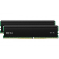 Crucial 64GB DDR4 3200MHz Kit(2x32GB) Pro Black (CP2K32G4DFRA32A)