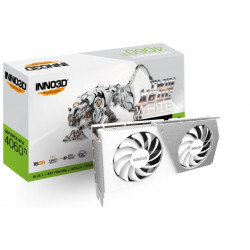 Inno3D GeForce RTX4060 Ti 16GB Twin X2 OC White (N406T2-16D6X-178055W)
