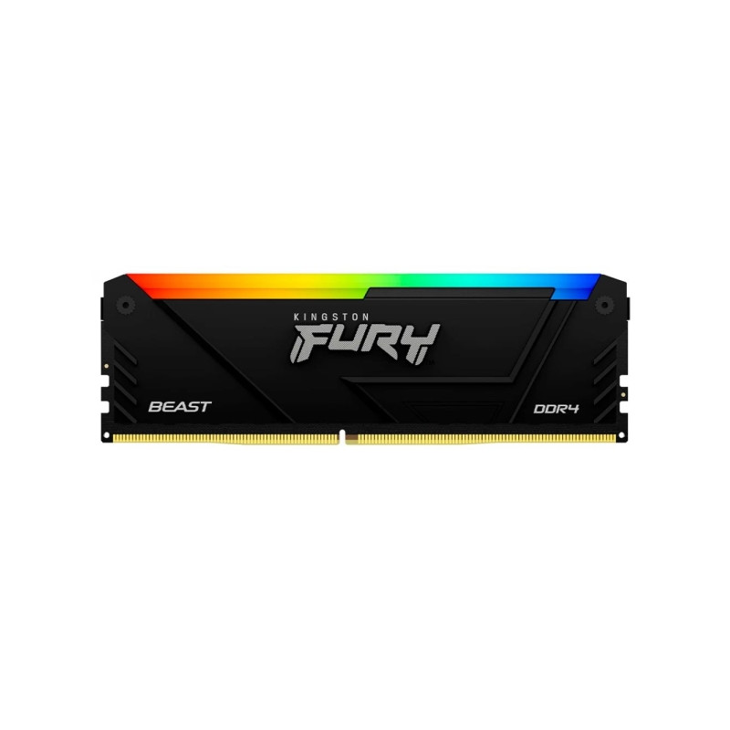 Kingston 16GB DDR4 3600MHz Fury Beast RGB Black (KF436C18BB2A/16)