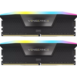 Corsair 96GB DDR5 6400MHz Kit(2x48GB) Vengeance RGB Black (CMH96GX5M2B6400C32)