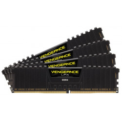 Corsair 128GB DDR4 3200MHz Kit(4x32GB) Vengeance LPX Black (CMK128GX4M4E3200C16)