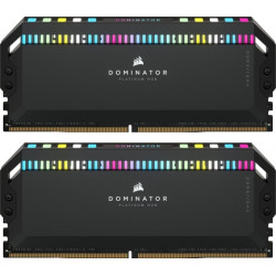 Corsair 64GB DDR5 6400MHz Kit(2x32GB) Dominator Platinum RGB Black (CMT64GX5M2B6400C32)