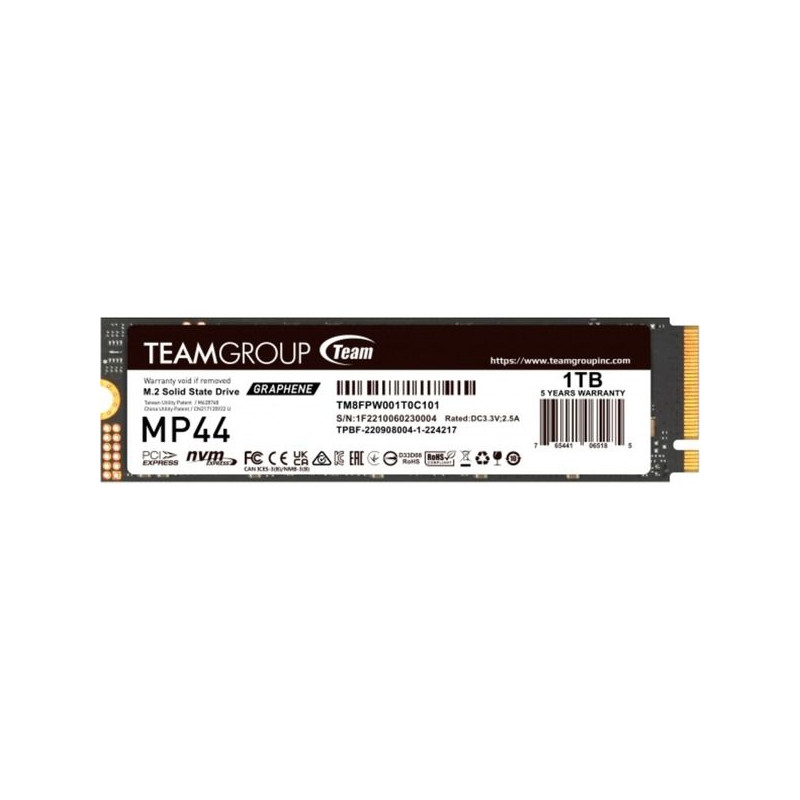 TeamGroup 1TB M.2 2280 NVMe MP44 (TM8FPW001T0C101)