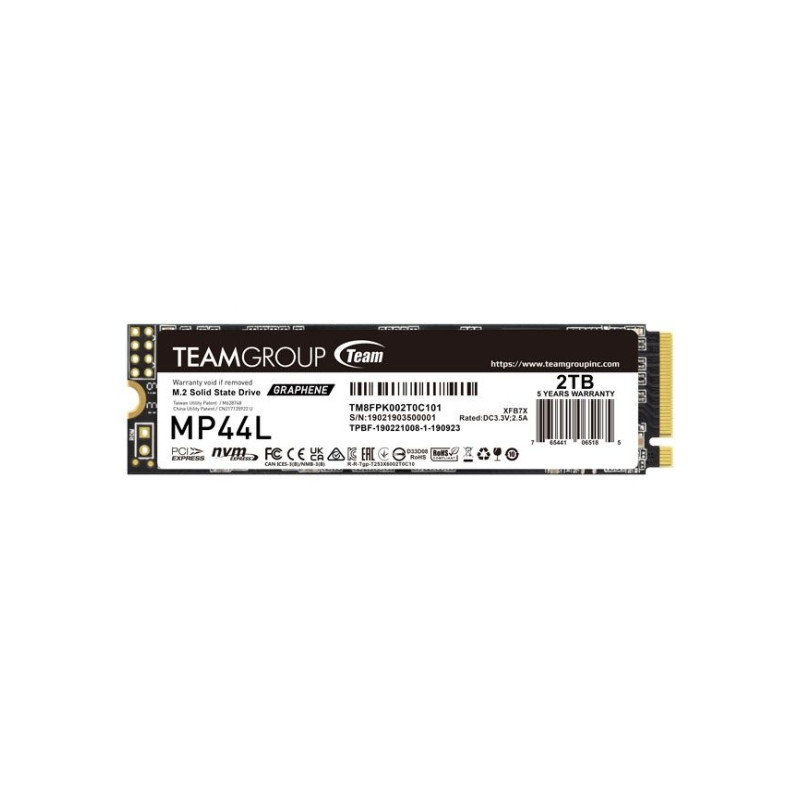 TeamGroup 2TB M.2 2280 NVMe MP44L (TM8FPK002T0C101)