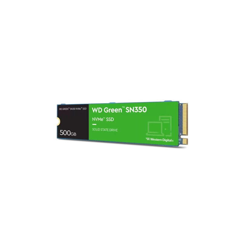 Western Digital 500GB M.2 2280 NVMe SN350 Green (WDS500G2G0C)