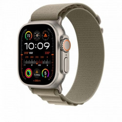 Apple Watch Ultra 2 Cellular 49mm Titanium Case with Olive Alpine Loop Medium (MREY3)