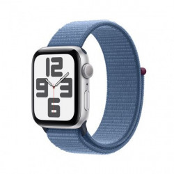 Apple Watch SE3 GPS 44mm Silver Alu Case with Winter Blue Sport Loop (MREF3)