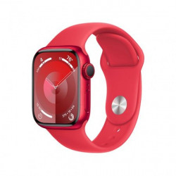 Apple Watch S9 GPS 45mm Red Alu Case with Red Sport Band S/M (MRXJ3)