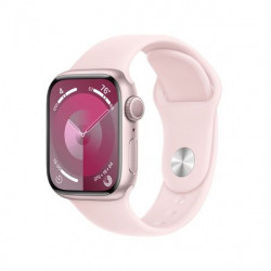 Apple Watch S9 GPS 45mm Pink Alu Case with Light Pink Sport Band M/L (MR9H3)