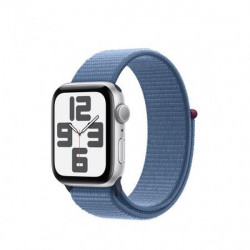 Apple Watch SE3 GPS 40mm Silver Alu Case with Winter Blue Sport Loop (MRE33)