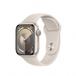 Apple Watch S9 GPS 41mm Starlight Alu Case with Starlight Sport Band M/L (MR8U3)