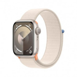 Apple Watch S9 GPS 45mm Starlight Alu Case with Starlight Sport Loop (MR983)