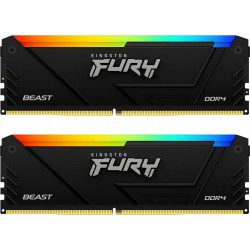 Kingston 64GB DDR4 3600MHz Kit(2x32GB) Fury Beast RGB Black (KF436C18BB2AK2/64)