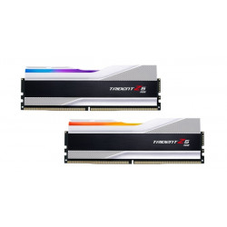 G.SKILL 96GB DDR5 6400MHz Kit(2x48GB) Trident Z5 RGB Silver (F5-6400J3239F48GX2-TZ5RS)