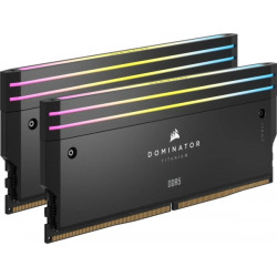 Corsair 96GB DDR5 6600MHz Kit(2x48GB) Dominator Titanium RGB (CMP96GX5M2B6600C32)