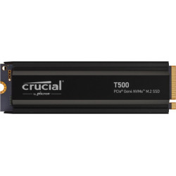 Crucial 2TB M.2 2280 NVMe T500 with Heatsink (CT2000T500SSD5)