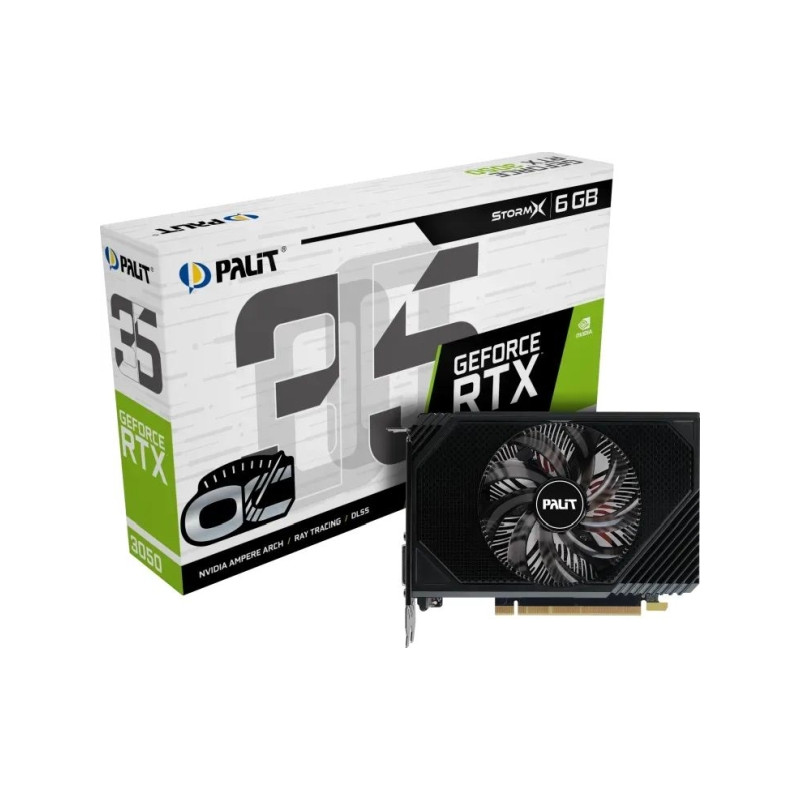 Palit GeForce RTX3050 6GB DDR6 StormX OC (NE63050S18JE-1070F)