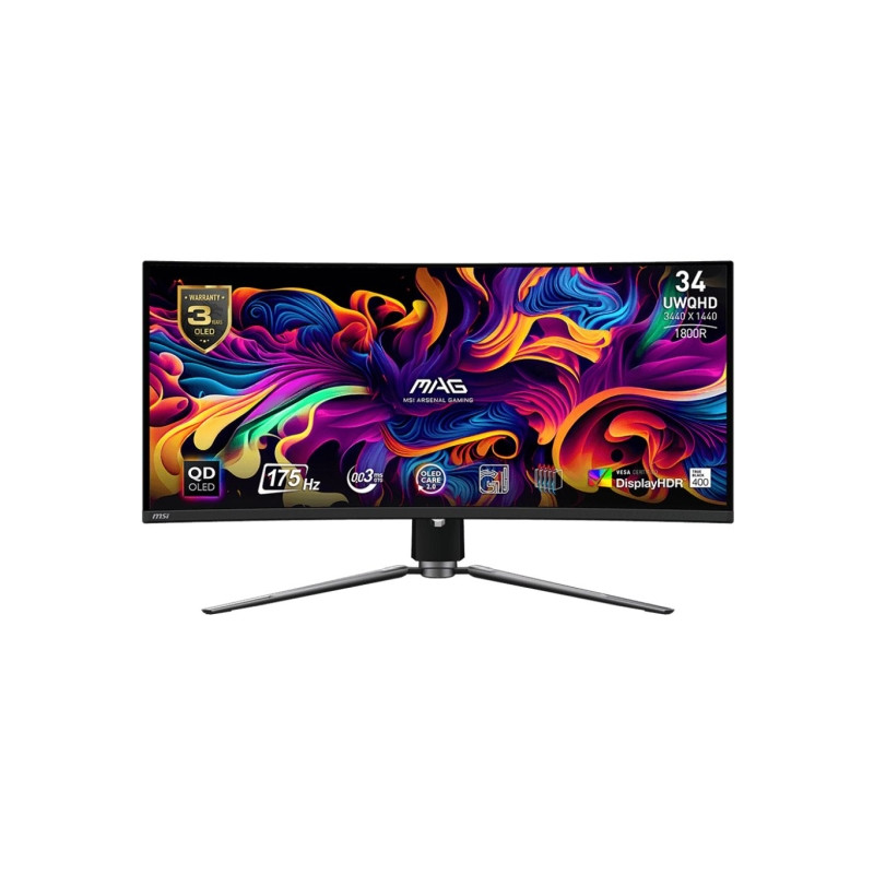 Msi 34" MAG 341CQP QD-OLED Curved