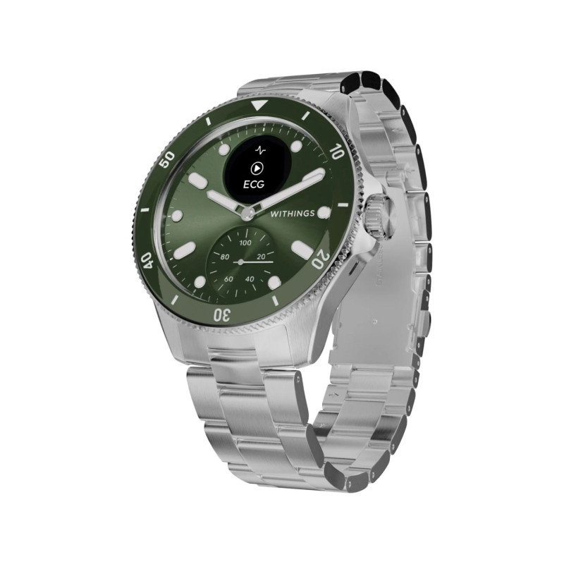 Withings Scanwatch Nova 42mm Green (HWA10-MODEL 8-ALL-INT)