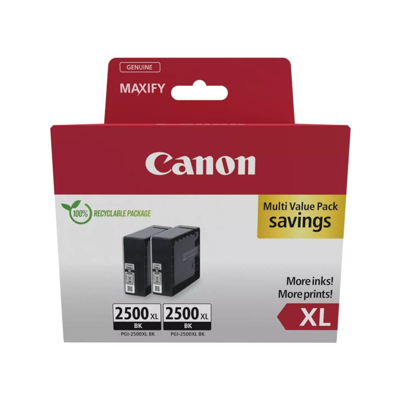 Canon PGI-2500XL Black Twin Pack (9254B011)