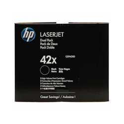 Q5942XD HP Toner 42X schwarz Twinpack