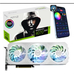 KFA2 GeForce RTX4070 Super 12GB DDR6X EX OC Gamer White (1-Click OC) (47SOM7MD7KWK)