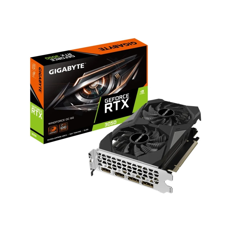 Gigabyte RTX3050 WINDFORCE OC 6G (GV-N3050WF2OC-6GD)