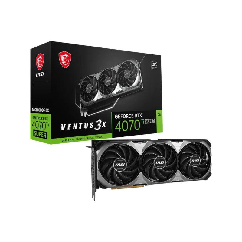 Msi RTX4070 TI SUPER VENTUS 3X 16G OC (V513-614R)