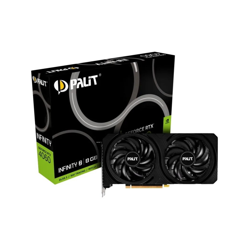 Palit GeForce RTX4060 8GB DDR6 Infinity 2 (NE64060019P1-1070L)