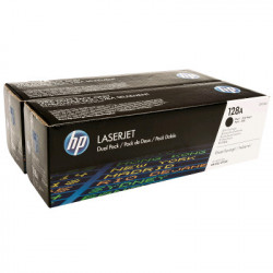 HP Toner 128A schwarz Doppelpack (CE320AD)